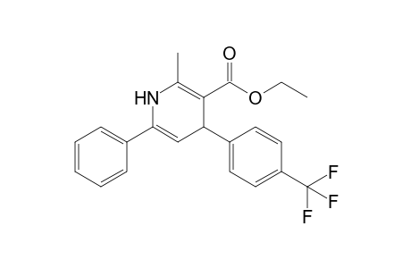 2-Methyl-6-phenyl-4-[4-(trifluoromethyl)phenyl]-1,4-dihydropyridine-3-carboxylic acid ethyl ester