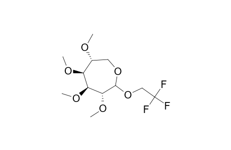 2,2,2-TRIFLUOROETHYL-(+/-)-2,3,4,5-TETRA-O-METHYLGALACTOSEPTANOSIDE