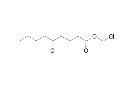 Nonanoic acid, 5-chloro-, chloromethyl ester