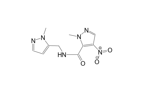 1-methyl-N-[(1-methyl-1H-pyrazol-5-yl)methyl]-4-nitro-1H-pyrazole-5-carboxamide
