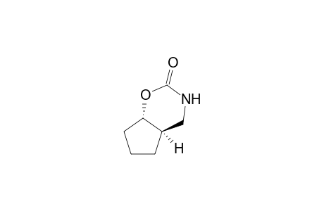 (+-)-trans-Perhydroxycyclopenta[e]oxazol-2-one