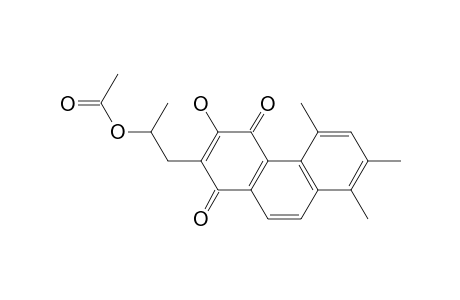 1,4-Phenanthrenedione, 2-[2-(acetyloxy)propyl]-3-hydroxy-5,7,8-trimethyl-