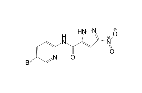 N-(5-bromo-2-pyridinyl)-3-nitro-1H-pyrazole-5-carboxamide