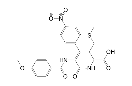 homocysteine, N-[(2Z)-2-[(4-methoxybenzoyl)amino]-3-(4-nitrophenyl)-1-oxo-2-propenyl]-S-methyl-