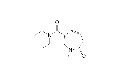 N,N-diethyl-6,7-dihydro-1-methyl-7-oxo-1H-azepine-3-carboxamide