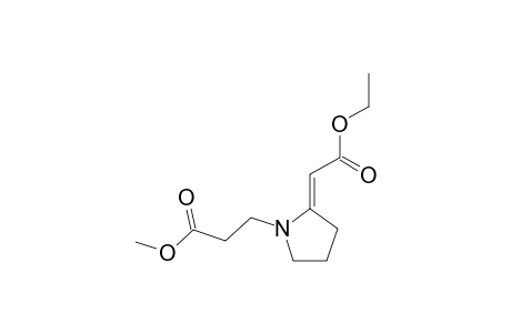 METHYL-3-[(2E)-2-(2-ETHOXY-2-OXOETHYLIDENE)-PYRROLIDIN-1-YL]-PROPANOATE