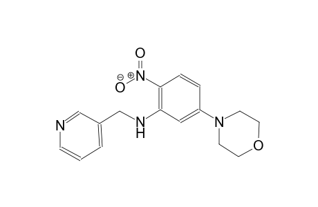 5-(4-Morpholinyl)-2-nitro-N-(3-pyridinylmethyl)aniline