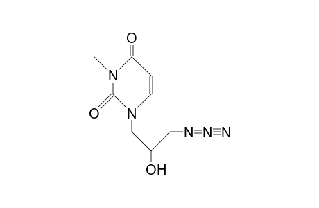 1-(3-Azido-2-hydroxy-propyl)-3-methyl-uracil