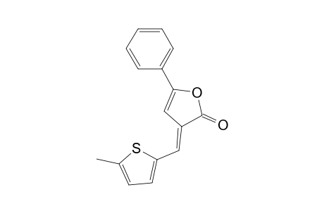 (E)-5-Phenyl-3-(5-methyl-2-thienylmethylene)-2(3H)-furanone