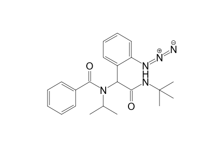 N-[(2-Azidophenyl)(tert-butylcarbamoyl)methyl]-N-isopropylbenzamide