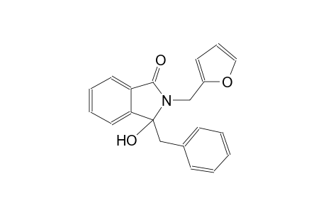 1H-isoindol-1-one, 2-(2-furanylmethyl)-2,3-dihydro-3-hydroxy-3-(phenylmethyl)-