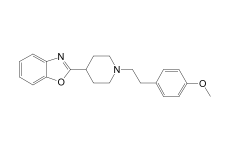 2-[1-[2-(4-methoxyphenyl)ethyl]-4-piperidyl]-1,3-benzoxazole