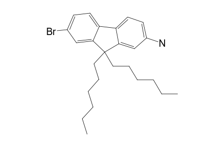 7-BROMO-9,9-DIHEXYL-9H-FLUORENE-2-AMINE