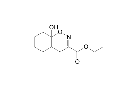 Ethyl 8a-hydroxy-4a,5,6,7,8,8a-hexahydro-4H-benzo[e]-1,2-oxazine-3-carboxylate