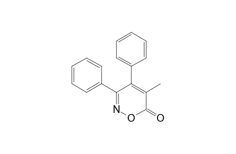 5-Methyl-3,4-diphenyl-6H-1,2-oxazin-6-one