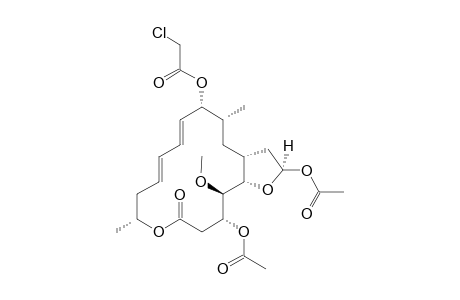 .alpha.-9-O-Chloroleuconolide A3 Acetoxyacetal