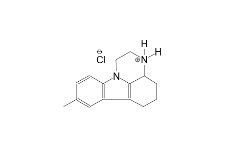 1H-pyrazino[3,2,1-jk]carbazolium, 2,3,3a,4,5,6-hexahydro-8-methyl-, chloride
