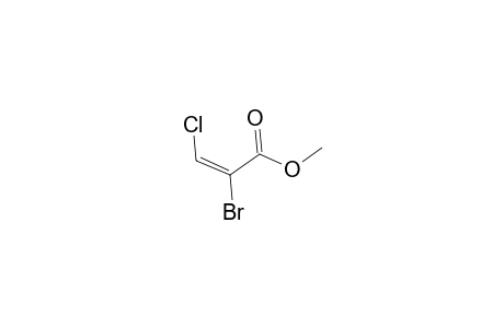 Methyl (2E)-2-bromo-3-chloro-2-propenoate