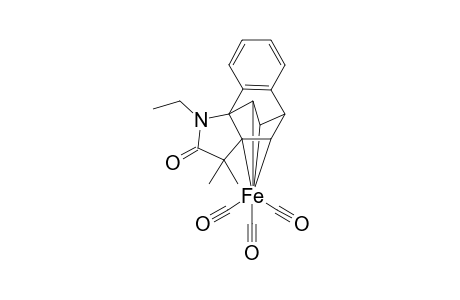 Iron, tricarbonyl[(3a,4,10,11-.eta.)-1-ethyl-3,5-dihydro-3,3-dimethyl-5,9b-etheno-9bH-benz[g]indol-2(1H)-one]-