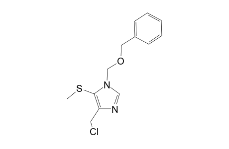 1-(benzoxymethyl)-4-(chloromethyl)-5-(methylthio)imidazole