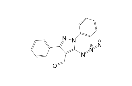 5-Azido-1,3-diphenyl-4-pyrazolecarboxaldehyde