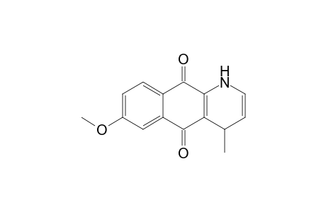 7-Methoxy-4-methyl-1,4-dihydrobenzo[g]quinoline-5,10-dione