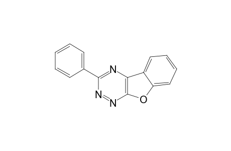 3-Phenylbenzofuro[3,2-e]-1,2,4-triazine