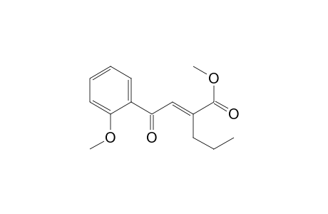 3-(Methoxycarbonyl)-1-(2-methoxyphenyl)-2-hexenone