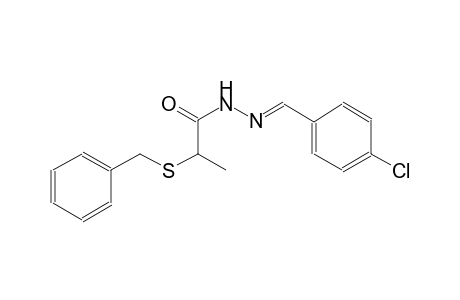 Propiohydrazide, 2-benzylthio-N2-(4-chlorobenzylideno)-