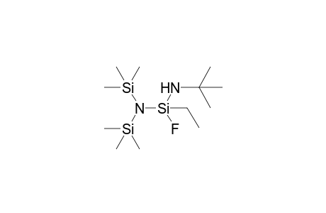 tert-Butylamino-bis(trimethylsilyl)amino-(ethyl)(fluoro)silane