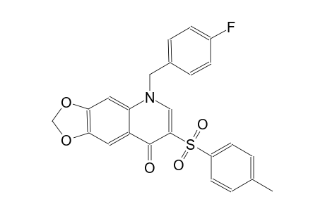 [1,3]dioxolo[4,5-g]quinolin-8(5H)-one, 5-[(4-fluorophenyl)methyl]-7-[(4-methylphenyl)sulfonyl]-