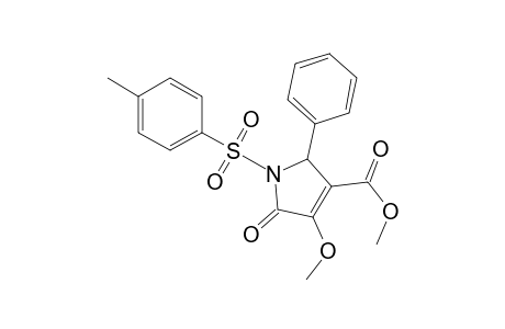 4-Methoxy-1-(4-methylphenyl)sulfonyl-5-oxo-2-phenyl-2H-pyrrole-3-carboxylic acid methyl ester