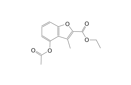 ethyl 4-(acetyloxy)-3-methyl-1-benzofuran-2-carboxylate