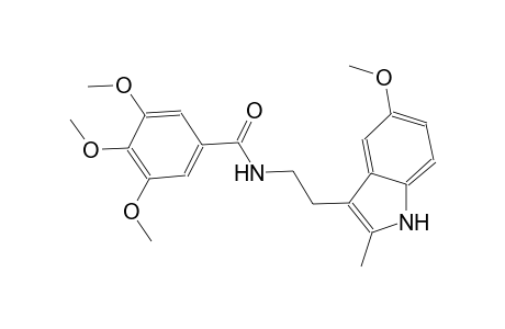 benzamide, 3,4,5-trimethoxy-N-[2-(5-methoxy-2-methyl-1H-indol-3-yl)ethyl]-