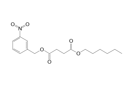 Succinic acid, hexyl 3-nitrobenzyl ester