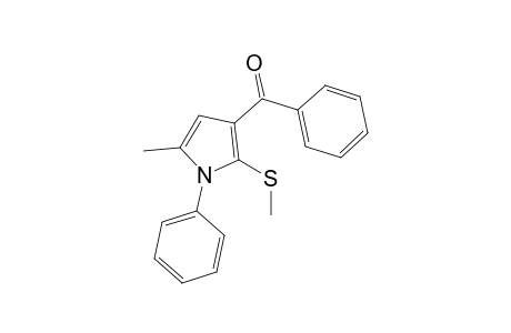 (5-methyl-2-methylsulfanyl-1-phenyl-pyrrol-3-yl)-phenyl-methanone