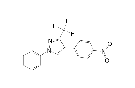 4-(4-nitrophenyl)-1-phenyl-3-(trifluoromethyl)pyrazole