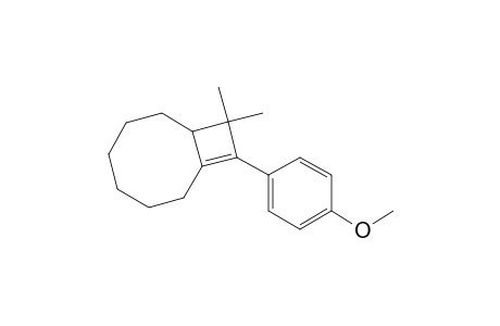 Bicyclo[6.2.0]dec-8-ene, 9-(4-methoxyphenyl)-10,10-dimethyl-