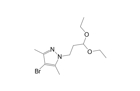 1H-pyrazole, 4-bromo-1-(3,3-diethoxypropyl)-3,5-dimethyl-