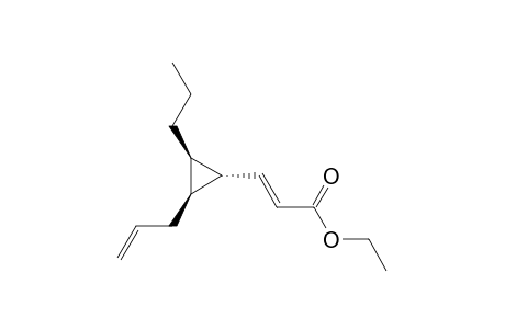 1(S*)-[2(E)-CARBETHOXYVINYL]-2(S*)-(2-PROPENYL)-3(R*)-PROPYLCYCLOPROPANE