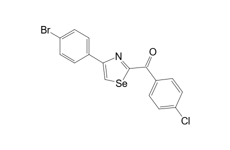 2-(4-Chlorobenzoyl)-4-(4-bromophenyl)-1,3-selenazole