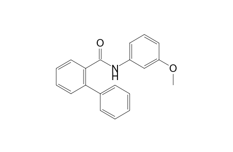 N-(3-methoxyphenyl)-2-phenyl-benzamide