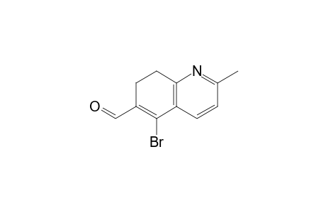 5-Bromanyl-2-methyl-7,8-dihydroquinoline-6-carbaldehyde
