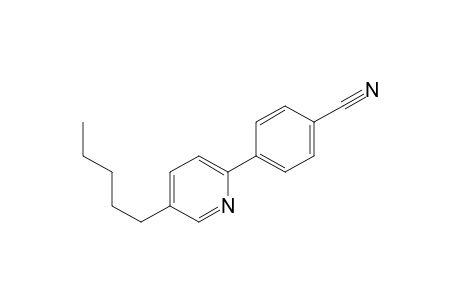 4-(5-amyl-2-pyridyl)benzonitrile