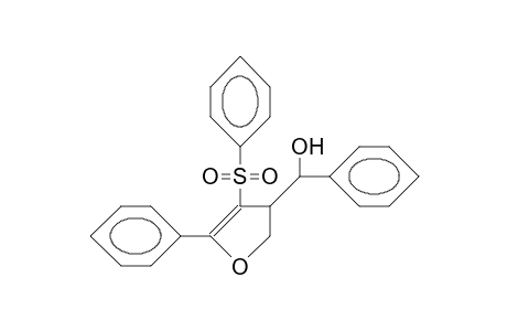 (4R,AS)-4-(A-hydroxy-benzyl)-2-phenyl-3-phenylsulfonyl-4,5-dihydro-furan