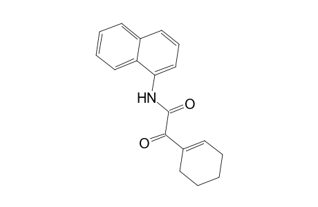 1-Cyclohexene-1-glyoxylamide, N-1-naphthyl-