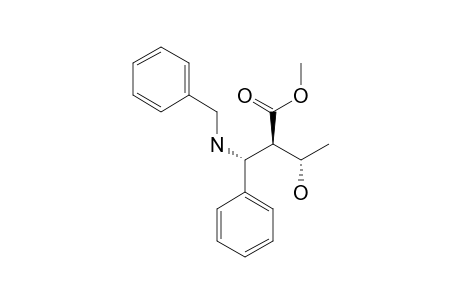 METHYL-(2S,3R)-2-[(1R)(N-BENZYLAMINOPHENYLMETHYL]-3-HYDROXYBUTANOATE