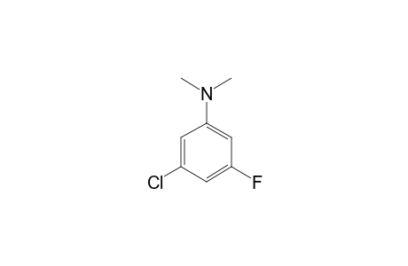 3-CHLORO-5-FLUORO-N,N-DIMETHYLANILINE;1-CHLORO-3-DIMETHYLAMINO-5-FLUOROBENZENE