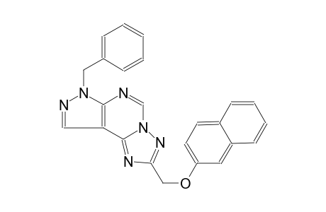 7-benzyl-2-[(2-naphthyloxy)methyl]-7H-pyrazolo[4,3-e][1,2,4]triazolo[1,5-c]pyrimidine