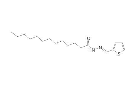 Tridecanoic acid, thiophen-2-ylmethylenehydrazide